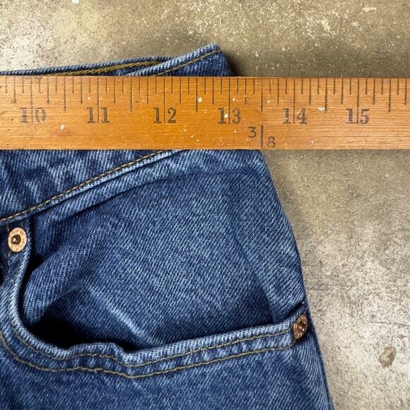 Vintage‎ Levi’s 550 Women’s Relaxed Fit Tapered Leg Jeans Size 7 Med USA 1998 - Picture 9 of 12